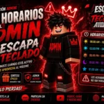 Horarios del Admin en Escapa del Teclado: cuándo está activo y cómo no perderte ni uno